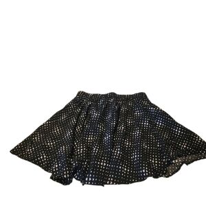 Torrid Black and White Skater Skirt